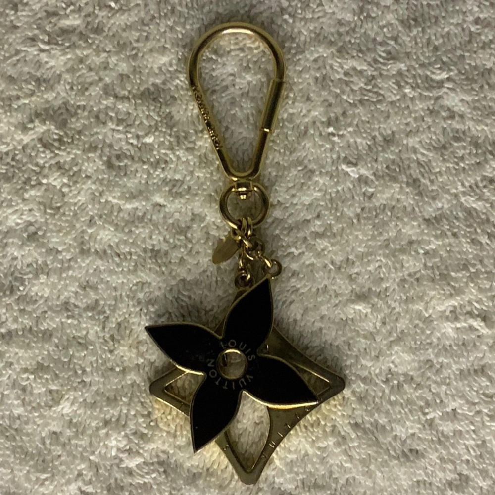 Louis Vuitton Portocre Puzzle Charm Keychain in Goldtone Metal (5.1in) - Picture 1 of 7